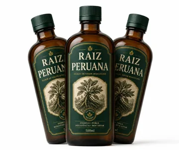 Raiz Peruana - 3 Frascos